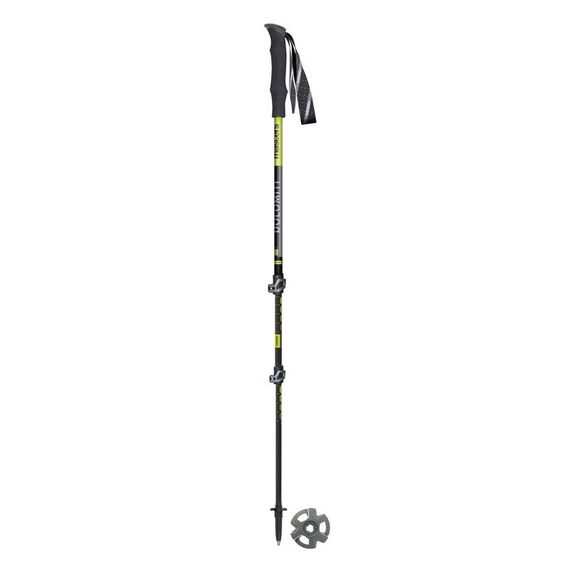 MASTERS - Bastón Trekking Unisex Dolomiti Negro Masters
