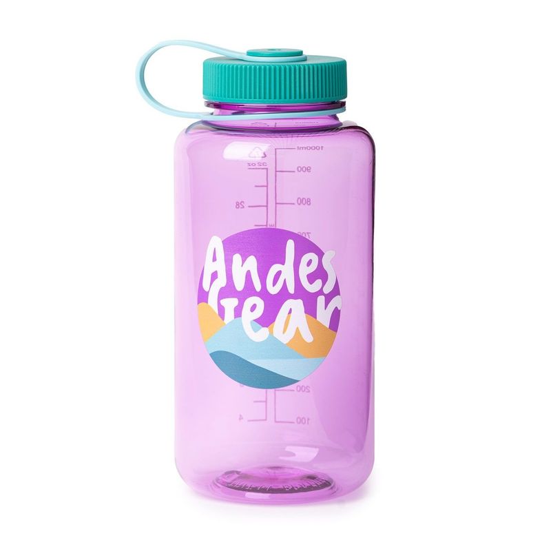 ANDESGEAR - Botella De Tritán 1L Morado Andesgear