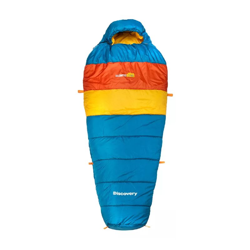 GENERICO - Saco dormir momia Discovery DX65 -6º a 12º azul petróleo