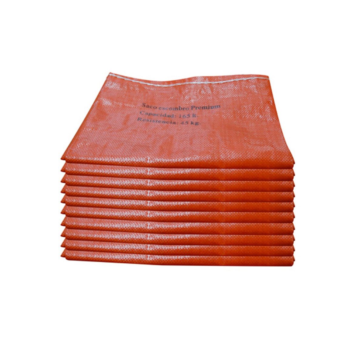GENERICO - PACK 10 SACOS ESCOMBROS PREMIUM 45 kILOS