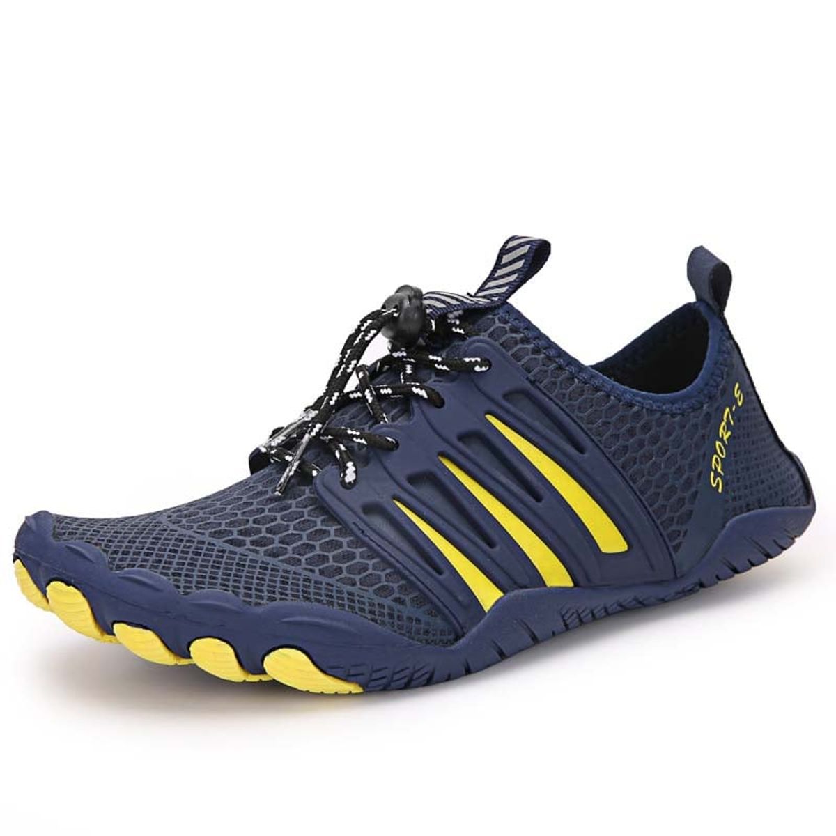 SHANDIAN - Zapatos de agua hombre unisex secado rapido campo playa-