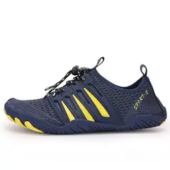 SHANDIAN - Zapatos de agua hombre unisex secado rapido campo playa-