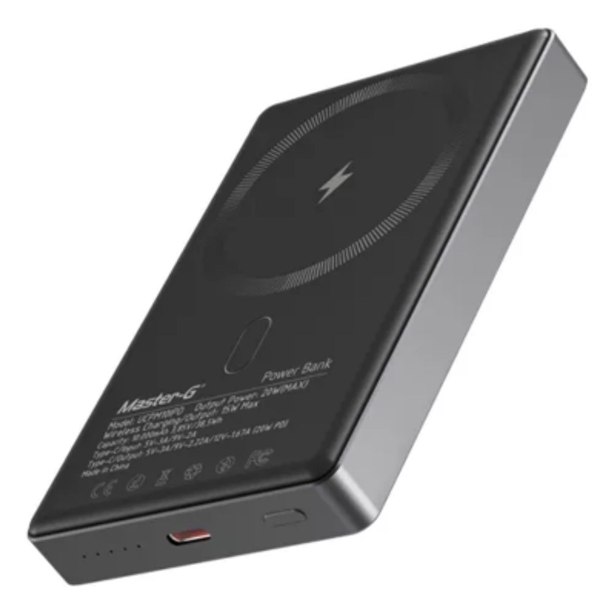 MASTER G - Cargador Inalámbrico Magsafe 10000mah Master-g