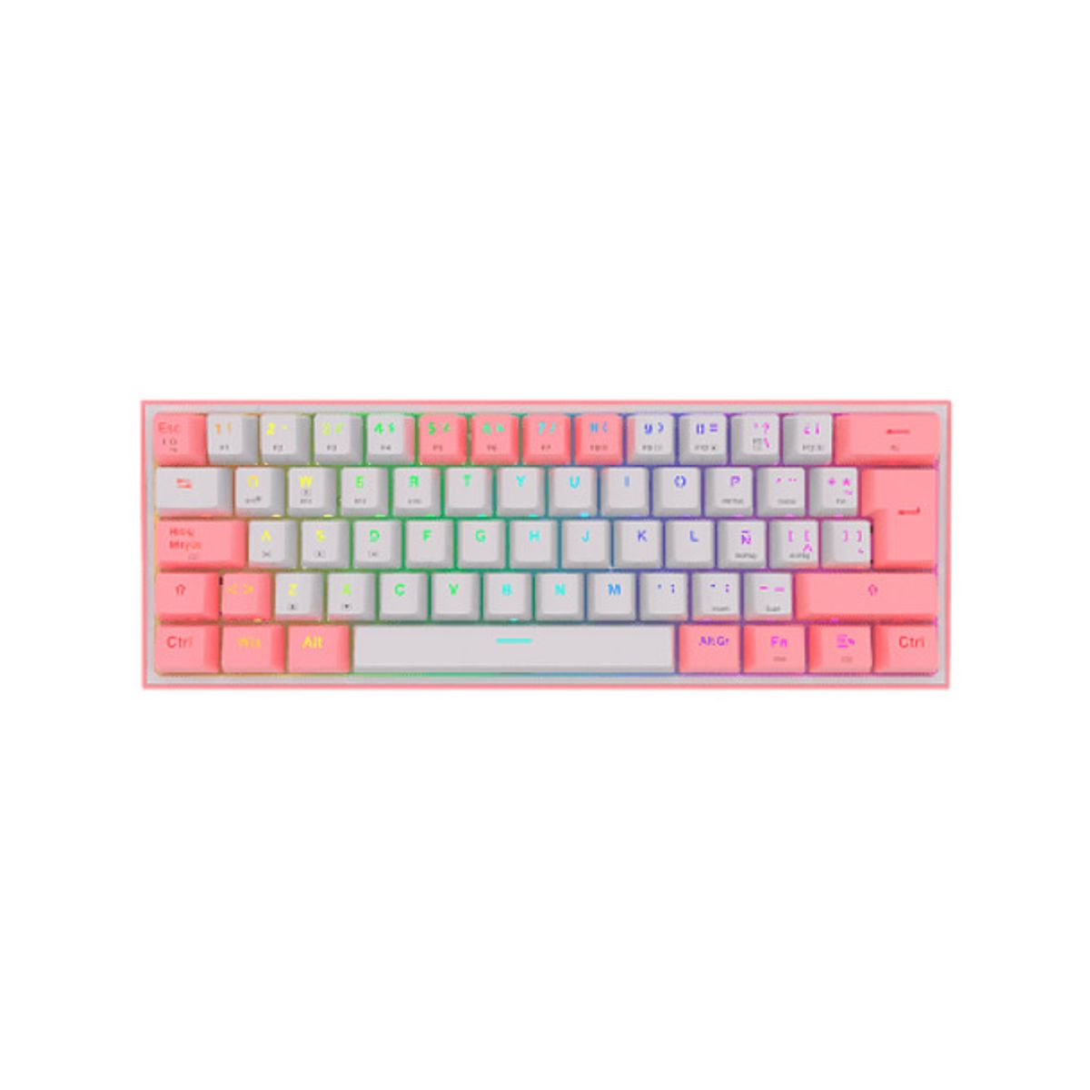 REDRAGON - Teclado Mecánico Redragon Fizz PRO K616RGB inalámbrico