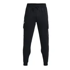 UNDER ARMOUR - Joggers cargo UA Rival para hombre Negro