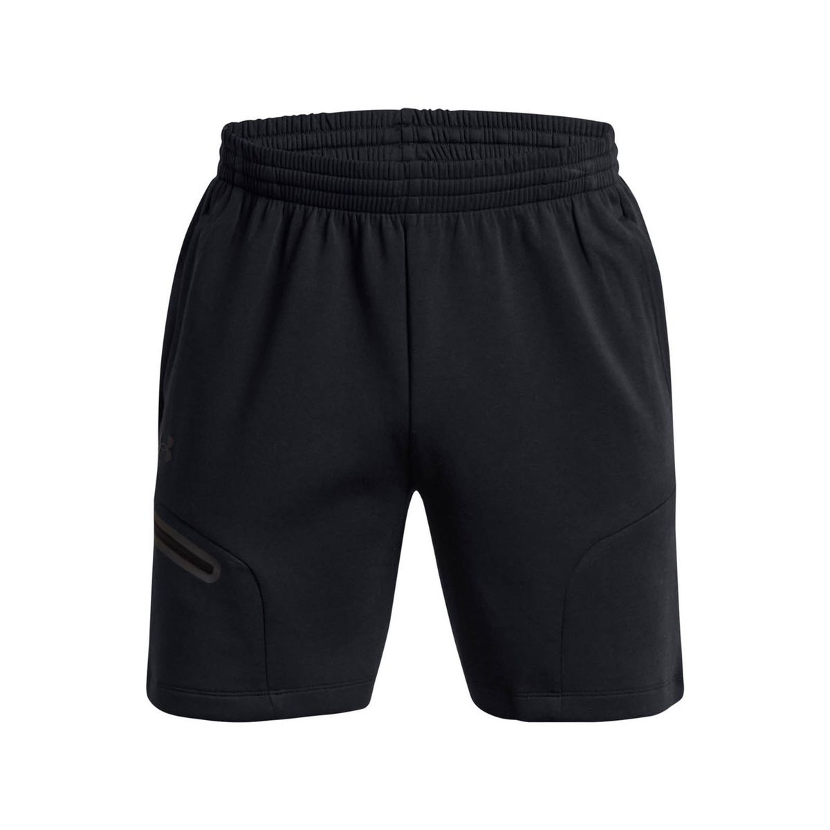UNDER ARMOUR - Short Lifestyle para hombre Unstoppable Fleece negro UNDER ARMOUR