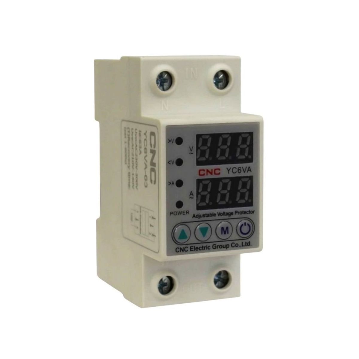 CNC OBJECTS - Rele Protector de Voltaje y Corriente Monofasico 63A - CNC