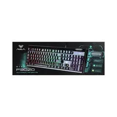 AULA - Teclado Gamer F3020 membrana