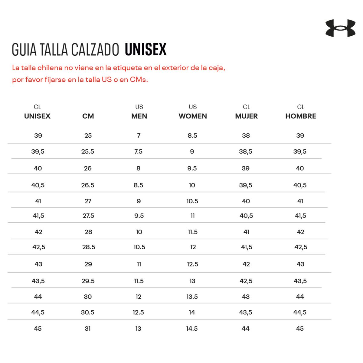 UNDER ARMOUR - Zapatillas Official negro para niños UNDER ARMOUR