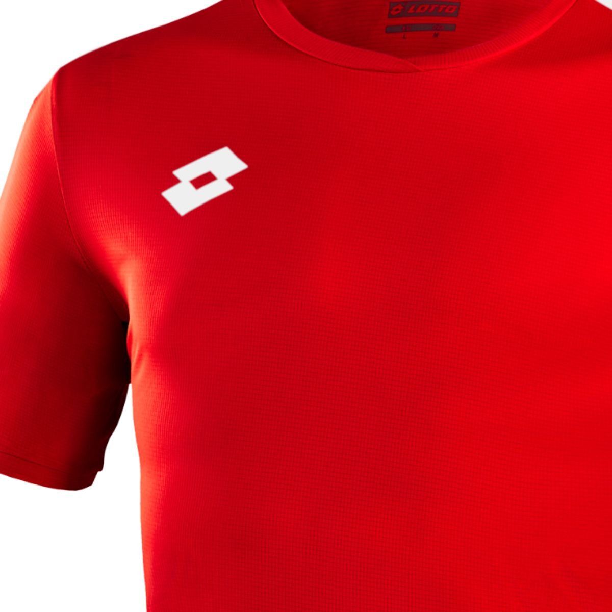 LOTTO - Polera de Fútbol Juvenil Lotto - Elite Plus Rojo