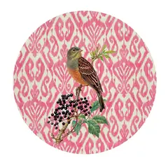 TUYO PRINT - Set 4 Bajoplatos Anita - 35 cm. - con base -