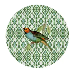 TUYO PRINT - Set 4 Bajoplatos Roberta- 35 cm. - con base -
