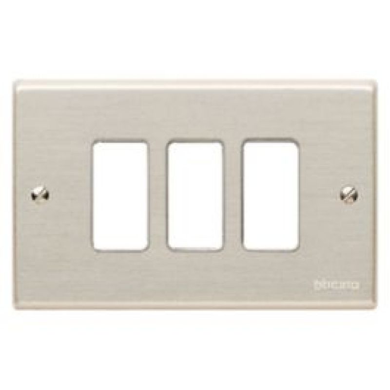BTICINO - TAPA MODULO MAGIC BTICINO 3P SIN SOPORTE