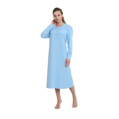 BECKIL - COD 726 CAMISA ALGODON GAMUZA MANGA LARGA.-