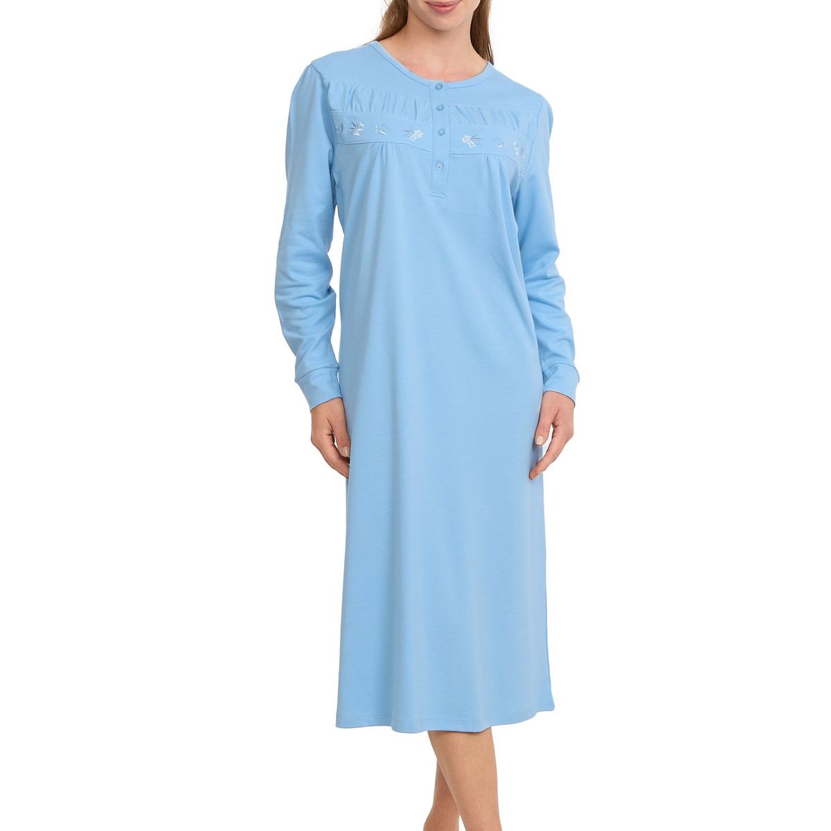 BECKIL - BECKIL COD 726 CAMISA ALGODON GAMUZA MANGA LARGA.-