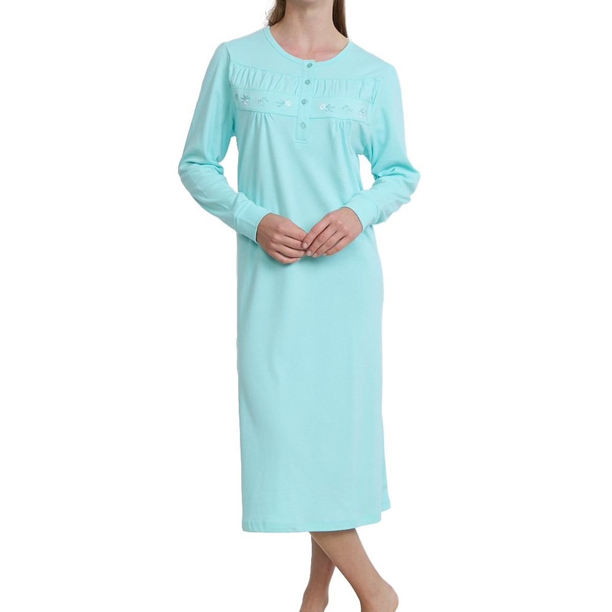 BECKIL - BECKIL COD 726 CAMISA ALGODON GAMUZA MANGA LARGA.-