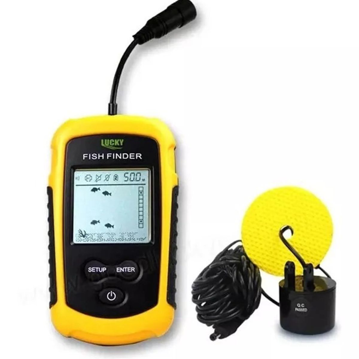 GENERICO - Sonar Ecosonda Portatil De Pesca Buscador De Peces 100m