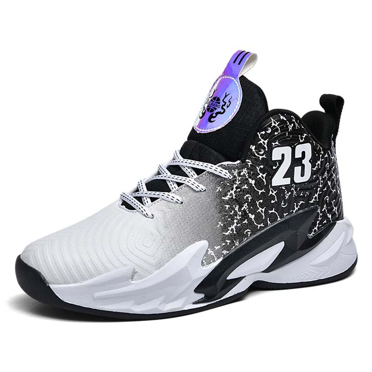 SHANDIAN - Zapatilla Básquetbol Hombre Negro