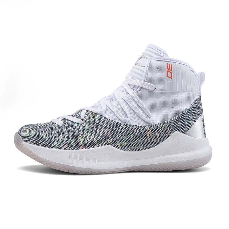 SHANDIAN - Zapatilla de Básquetbol Hombre Gris