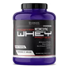 ULTIMATE NUTRITION - Suplemento Prostar Whey Sabor Cookies And Cream De 239kg