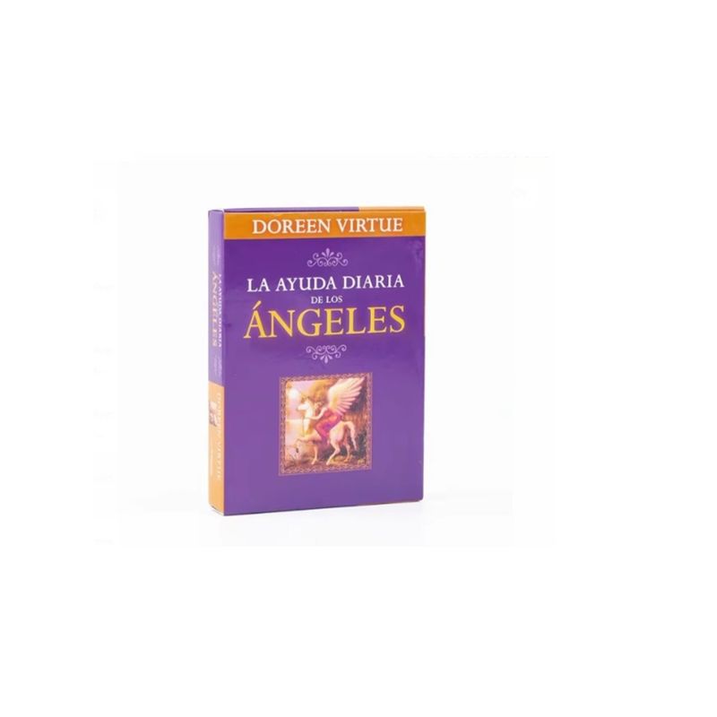 GENERICO - JUEGO 44 CARTAS TAROT AYUDA DIARIA DE LOS ANGELES EN ESPAÑOL