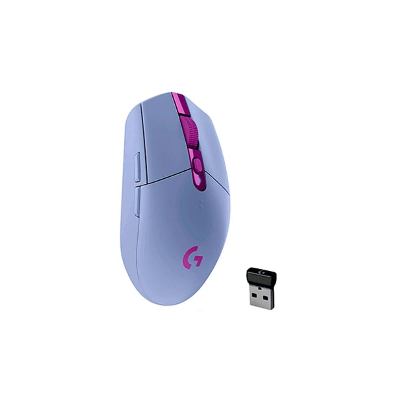 LOGITECH - Mouse inalámbrico Logitech G305 Lightspeed Color Lila