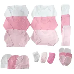 GENERICO - Pack 18 Piezas Ajuar Bebé 0a3 Meses