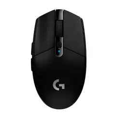 LOGITECH - Mouse inalámbrico G305 Lightspeed, Color negro