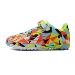 SHANDIAN - Zapatos de futbol niño TF zapatillas de futbol unisex niño