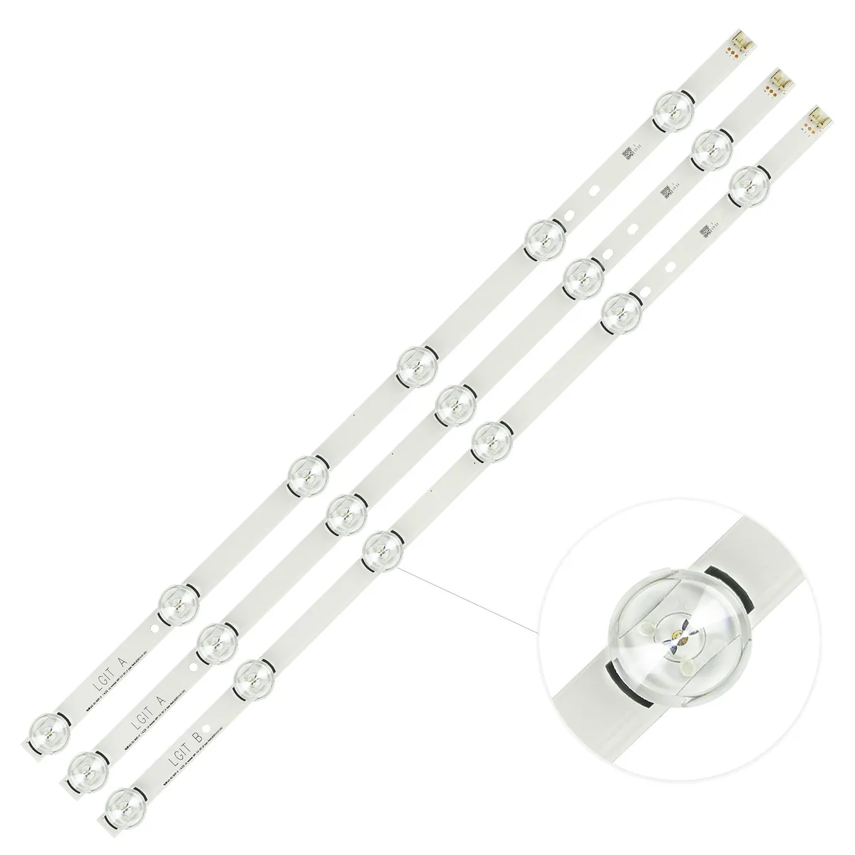 GENERICO - Kit Led Compatible LG 32lb580b 32lb550b 32lb620b 32lb561b