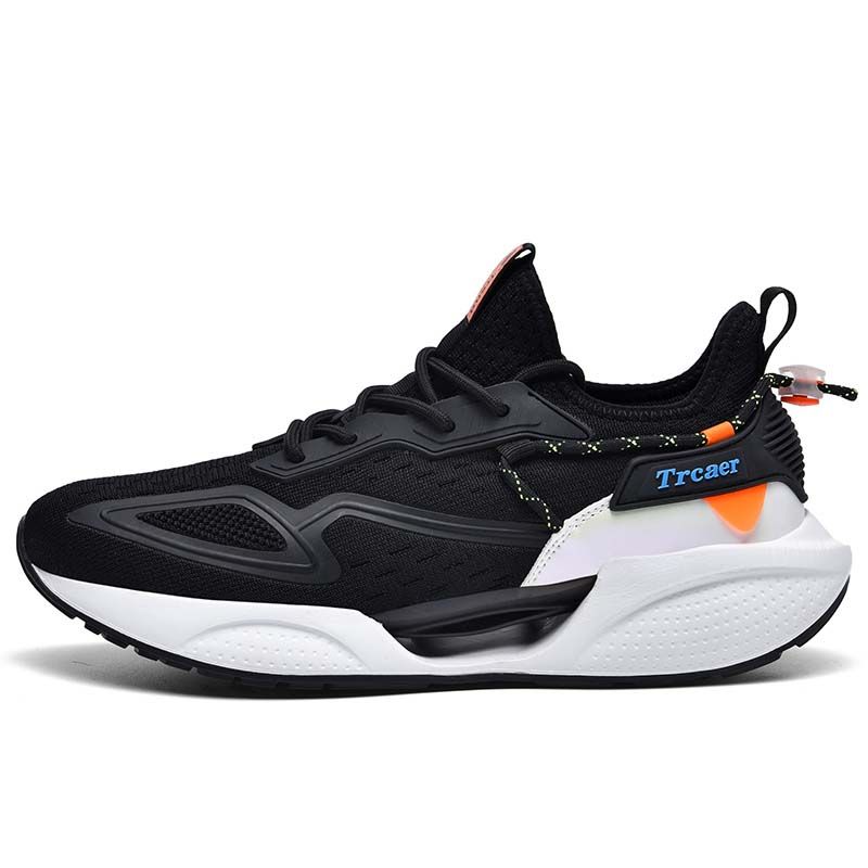 SHANDIAN - Zapatillas Running Hombre Negro.