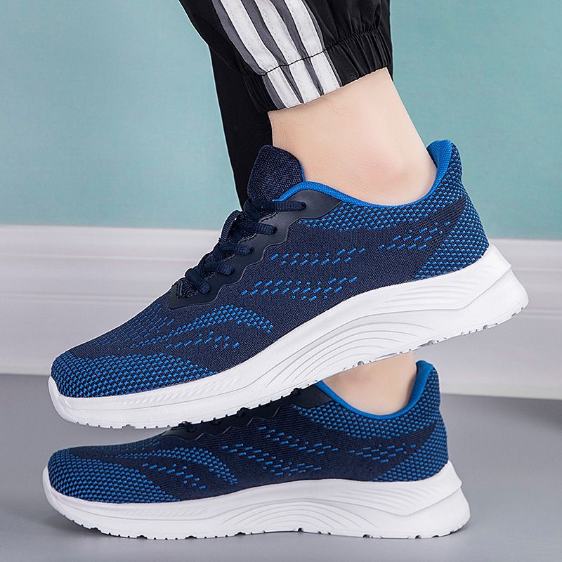 SHANDIAN - Zapatillas Running Hombre Azul.