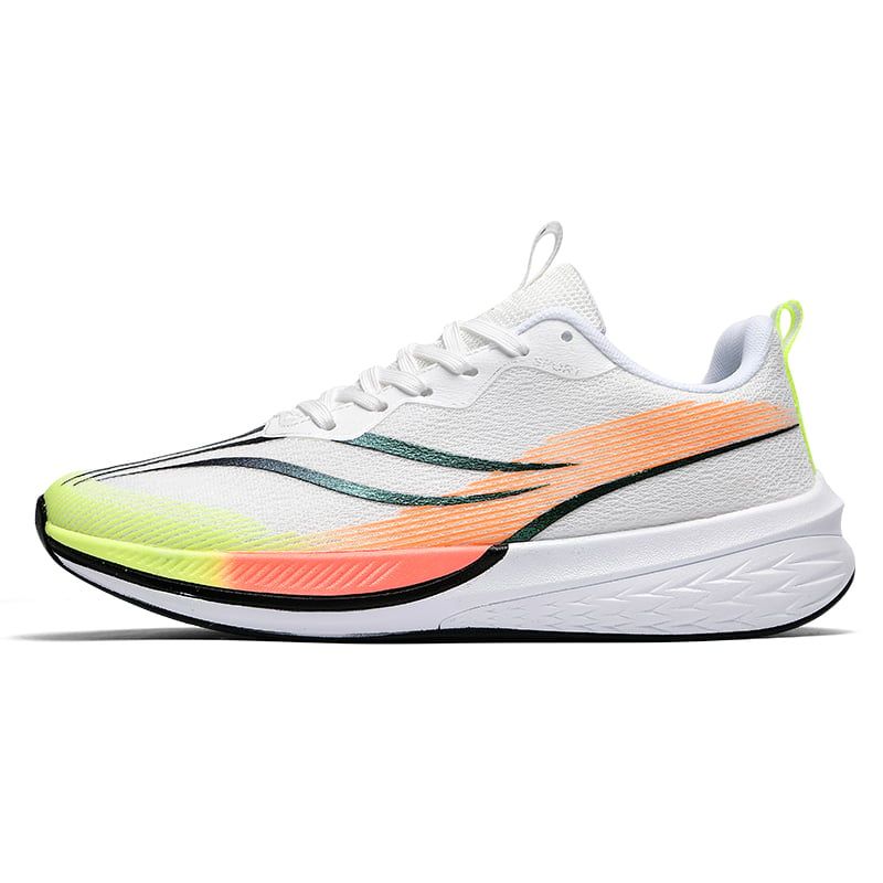 SHANDIAN - Zapatillas Running Hombre Blanco