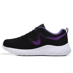 SHANDIAN - Zapatillas Running Mujer Negro