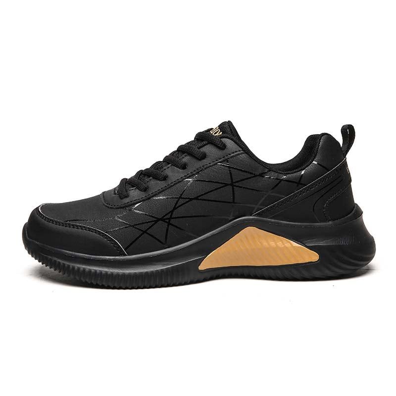 SHANDIAN - Zapatillas Running Hombre Dorado