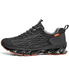 SHANDIAN - Zapatillas Deportivos Hueco Hombre Gris
