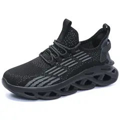 SHANDIAN - Zapatillas Deportivos Hueco Hombre Negro