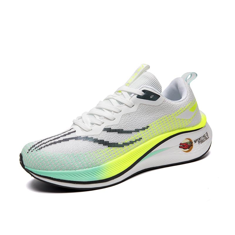SHANDIAN - Zapatillas Running Hombre Verde