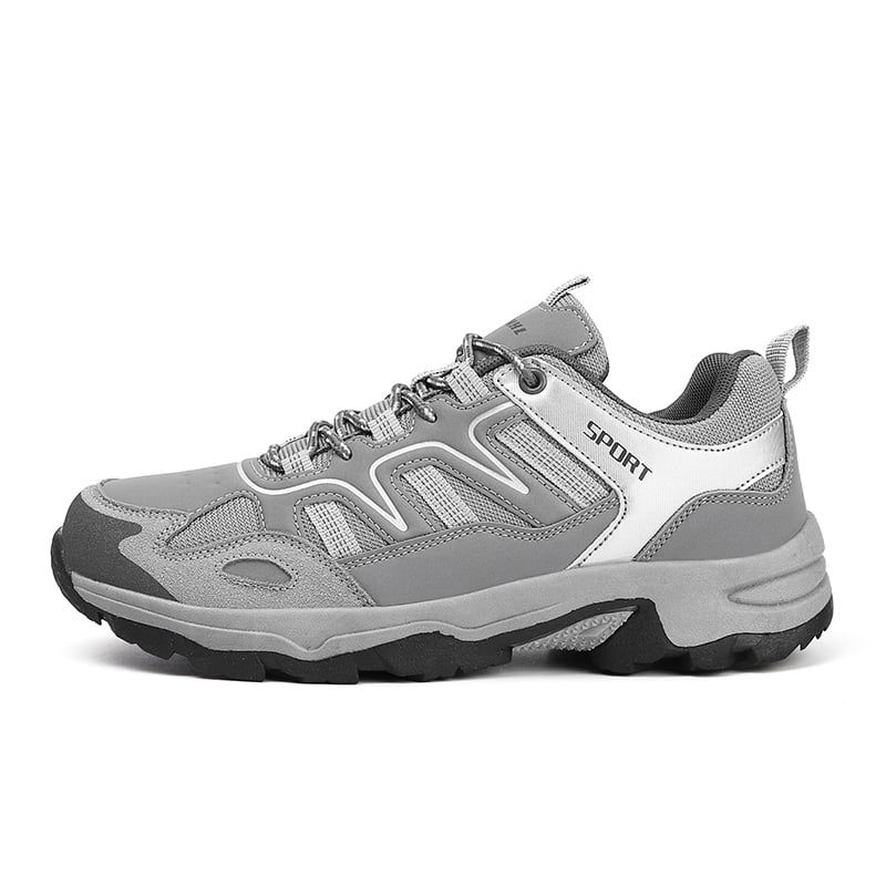 SHANDIAN - Zapatillas Outdoor Deportivos Hombre Gris