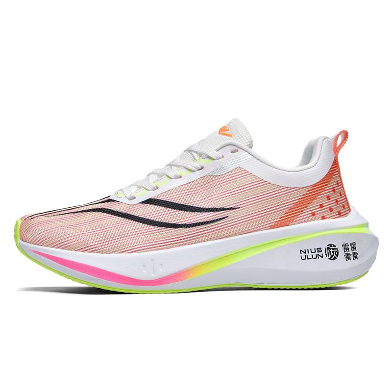SHANDIAN - Zapatillas Running Hombre Naranja