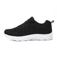 SHANDIAN - Zapatillas Running Hombre Negro