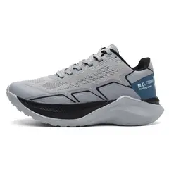 SHANDIAN - Zapatillas Running Hombre Gris