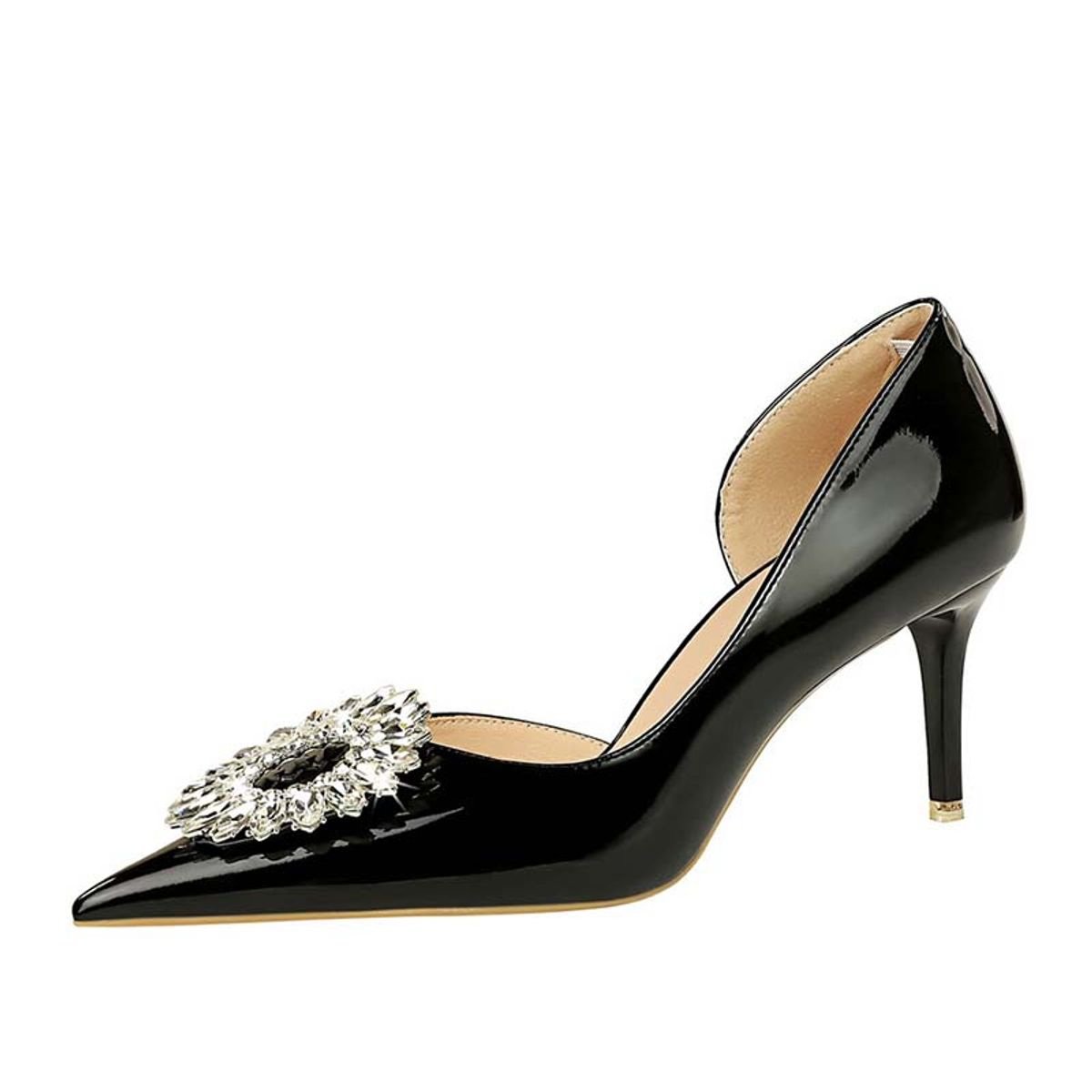 SHANDIAN - Zapato Formal Mujer Beige