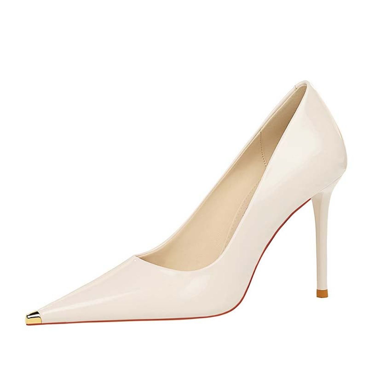 SHANDIAN - Zapato Formal Mujer Beige