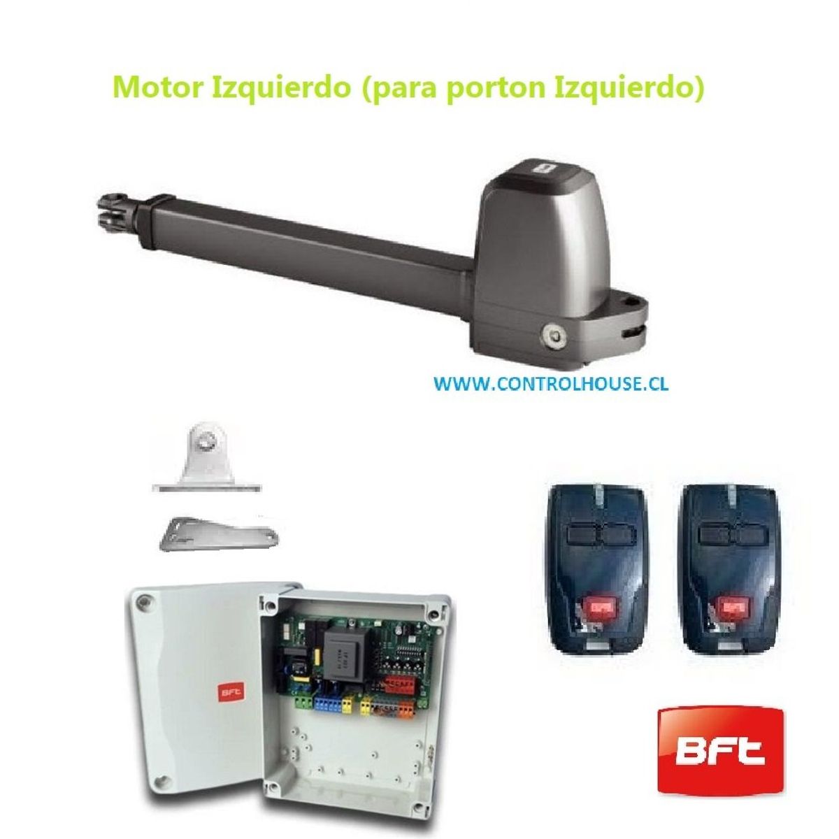 BFT - Kit Batiente BFT ATHOS AC 25 1 Hoja IZQUIERDO