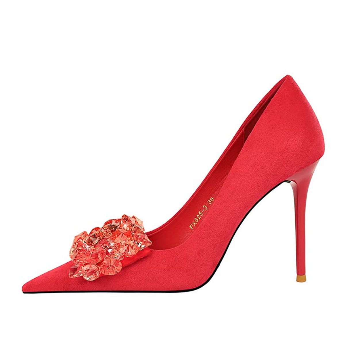 SHANDIAN - Zapato Formal Mujer Negro