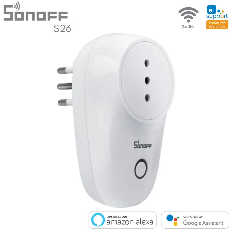 SONOFF - Enchufe Inteligente WIFI SONOFF S26