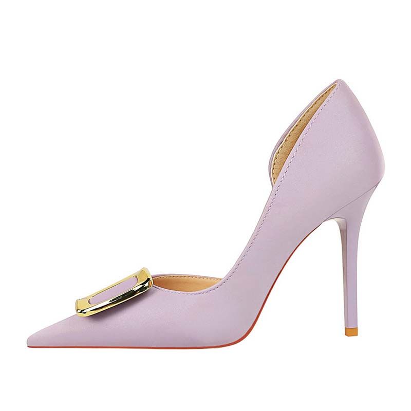 SHANDIAN - Zapato Formal Mujer Rosa.