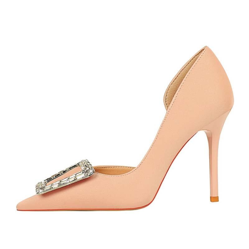 SHANDIAN - Zapato Formal Mujer Rosa