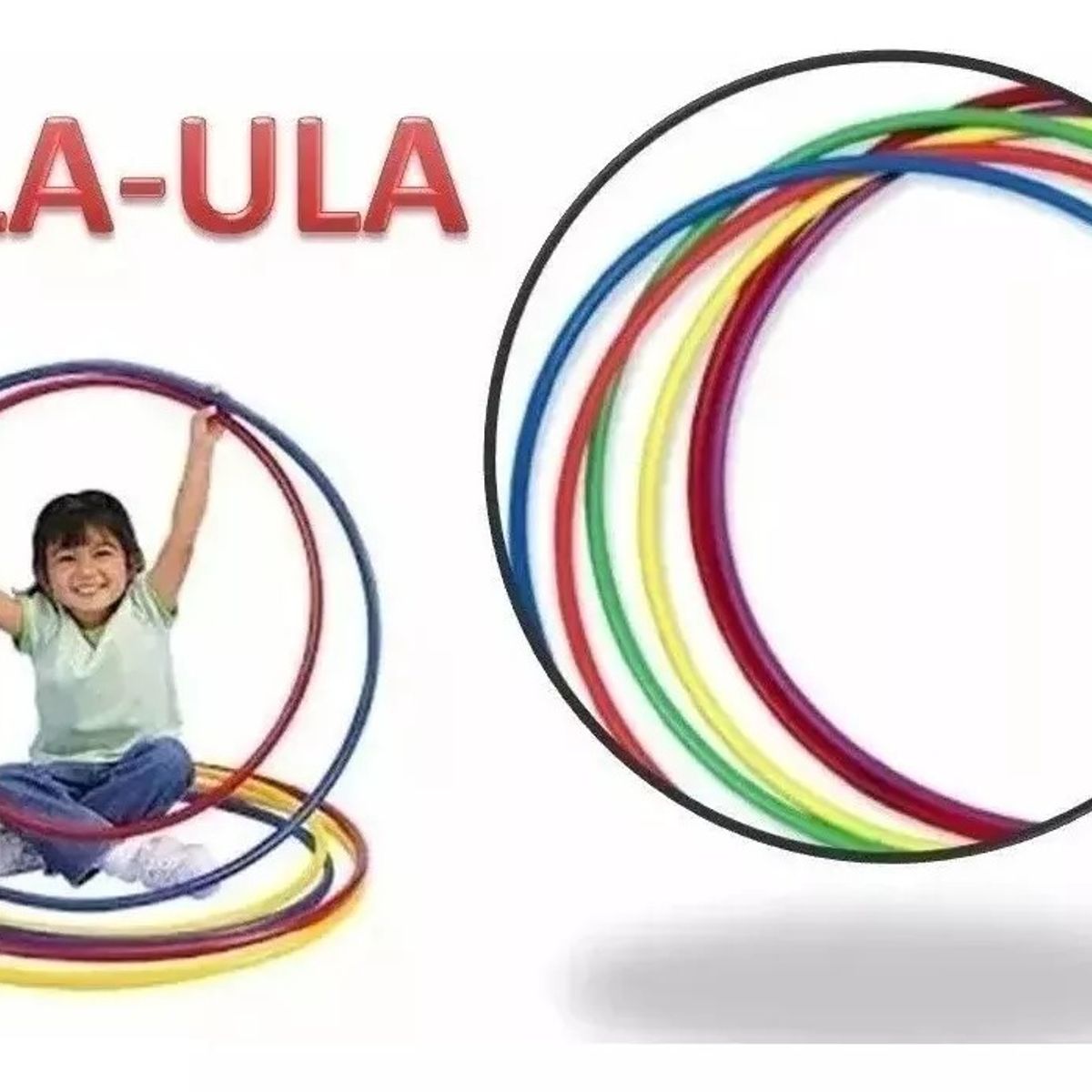 GENERICO - Ula Ula 50 Cm Infantil Niñas Niños Preescolar